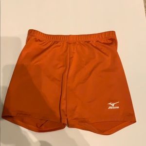 orange mizuno spandex